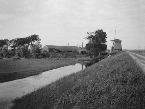 Schermer Molens - Zuiderring - Molen 14-16 + Zuider Polderhuis 1 - Orgineel