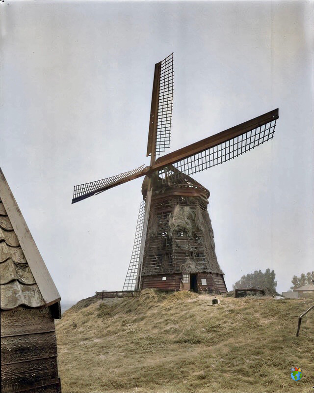 19.Bovenmolen G - Noorderring Schermer - Verbrand - Ingekleurd    19