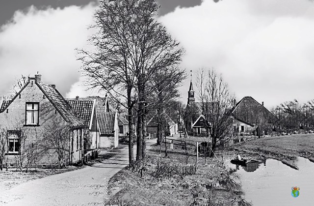 Driehuizen - Dorpsingang Zuid  04  - Zwart:Wit - High Res