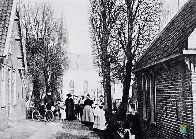Driehuizen - Rond 1916  04 - Zwart:Wit - High Res