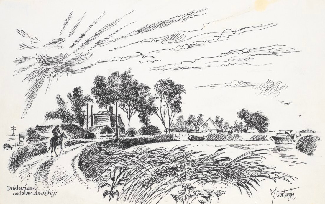 Driehuizen - Tekening 3 