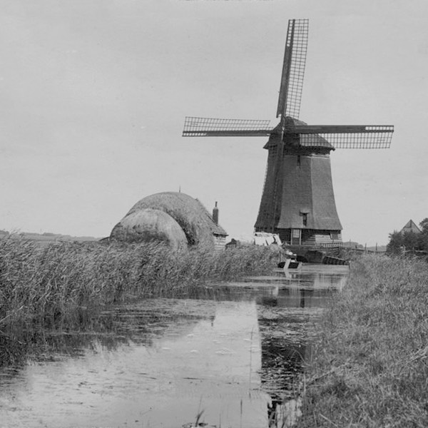 Foto's Schermer Molens - Poldermolen L Zuidervaart - Watermark