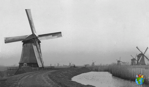 Foto's Schermer Molens - Zuiderring Oostdijk - Schermer - 2 - Watermark