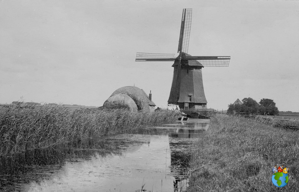 Foto's Schermer Molens - Poldermolen L Zuidervaart - Watermark