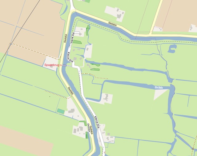 Topo - Spaanbrug