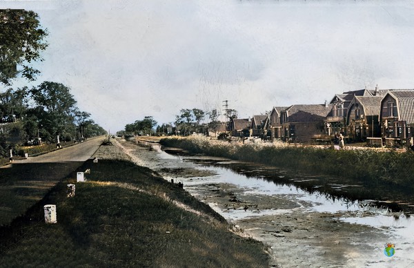 Stompetoren - Noordervaart - ca 1930  04 - Ingekleurd - High Res