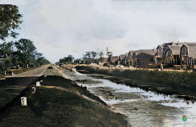 Stompetoren - Noordervaart - ca 1930  04 - Ingekleurd - High Res